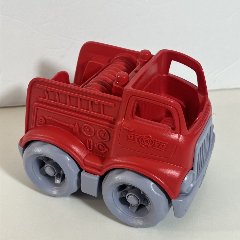 Green Toys Small Fire Engine Red Fire Truck